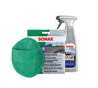 Guanto in microfibra + spray pulente effetto opacizzante per cruscotto.