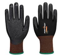 Guanto In Nitrile Sintetico Micro Schiuma Con Punti Portwest A371 15 Gauge