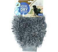 Guanto Leva-peli Royal Dry 24 x 18 cm - Microfibra Chenille - Rimuove i peli Sciolti - per Cani e mobili Imbottiti