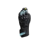 Guanti Moto Pelle Uomo Dainese FIERO Black/Water/Yellow Fluo Taglia:L
