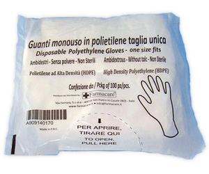 GUANTO MON PVC TG/UN 100P FARMAC