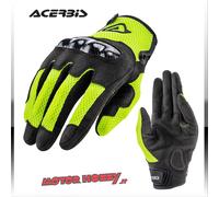 GUANTO MOTO ACERBIS RAMSEY MY VENTED CE NERO GIALLO CON PROTEZIONI TG. L