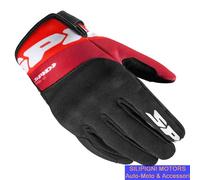 GUANTO MOTO SPIDI FLASH KP B110 Colore 021 Nero Rosso Leggeri-Sagomati-Aderenti