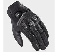 LS2 Atom Guanti da motocicletta, nero, taglia XL per maschi