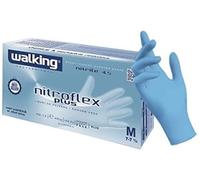 Guanto nitroflex plus walking nitrile 100 pezzi taglia M