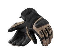 REV'IT! Guanti da moto Dirt 4 – Nero/Sabbia – Taglia M