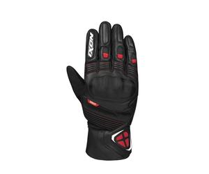Guanto Pelle PRO HAWKER Nero Rosso IXON - UE: 2XL
