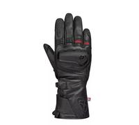 Ixon Pro Miles Guanti da moto invernali impermeabili, nero-rosso, taglia M per maschi
