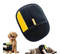 Guanto per la rimozione dei peli di animali domestici Yomi, guanto magnetico riutilizzabile per pellicce, guanto bifacciale per la rimozione dei peli di animali domestici, per il bagno dei cani (1pc)