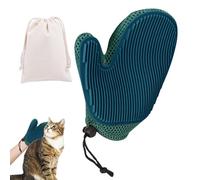Guanto per la toelettatura del cane, guanti per spargimento di gatti, accessori per la toelettatura degli animali domestici, strumento di massaggio per coniglietto, cucciolo, gattino, criceto, gatto