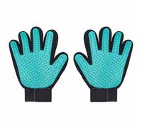 Guanto Per Pulizia Pelo Animali Spazzola, Pulizia E Comfort Piacevole(Green,2 pair)