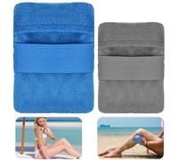 Guanto per Rimuovere la Sabbia, 2 Pezzi Remover di Sabbia, Sacchetti per la Rimozione della Sabbia per la Spiaggia, Sacchetto Portatile Rimozione Sabbia per Rimozione Sabbia Morbida (Senza Talco)