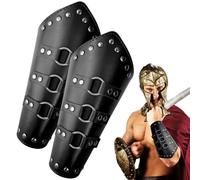 Guanto Polsiera Bracciali e Guanti Protettivi in Pelle PU Punk