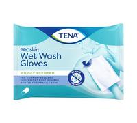 Guanto Pre-Umidificato per Detersione Senza Risciacquo Wet Wash Gloves - Tena