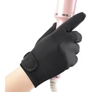 Guanto professionale resistente al calore per capelli, guanti per lo styling dei capelli - Guanti professionali resistenti al calore | Guanti per la casa Guanti antiscivolo spessi al centro della