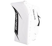 Guanto respinta da hockey Bauer SV-PRO White/Black Intermediate mano destra (regular)