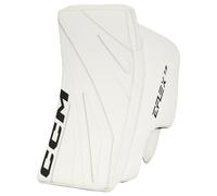 Guanto respinta da hockey CCM Eflex 7.9 White Intermediate mano sinistra (full-right)