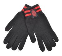 Guanto righe con patch in tessuto, touch screen, 95% PC 5% EA MILAN 143487