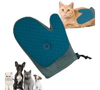 Guanto Rimuovi,Guantopettine con Spruzzo e Massaggio - Strumento Riutilizzabile per Gatti e Cani per Rimozione, Bagno e da Abbigliamento