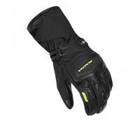 Macna Azra RTX guanti da moto impermeabili riscaldabili, nero-giallo, taglia M per maschi