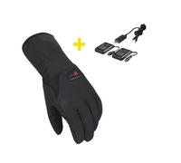 Macna Spark kit di guanti da bicicletta riscaldabili, nero, taglia S per maschi