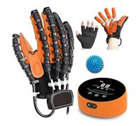 Guanto Robotico Auto-Riabilitativo per Ictus e Artrite | Trainer per Mano e Dita Portatile | 5 Livelli di Intensità Regolabili per Recupero Neurologico e Lesioni