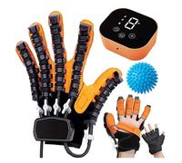 Guanto Robotico per Riabilitazione della Mano - Dispositivo Regolabile per Recupero da Ictus, Emiplegia e Artrite, Guanto Terapeutico Portatile per Adulti e Bambini (Sinistra/Destra, 5 Misure)