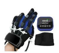 Guanto Robotico per Riabilitazione della Mano Post Ictus, Dispositivo per Terapia con Modalità Specchio & 9 Livelli Intensità Regolabili, Allenatore di Flessione ed Estensione delle Dita