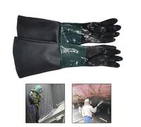 Guanto sabbiatura guanti sabbiatura lunghezza 65 cm per sabbiatura resistente