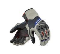 Revit Sand 5 Guanti da moto, rosso-argento, taglia XL per maschi