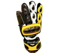 Guanto sc. 25% pelle Bovina Minimoto Cross Bambino Ragazzo nocche in Kevlar