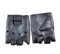 Guanto senza dita da motociclista - Mezzi guanti da guida | Attrezzatura da allenamento per una presa migliore, abbigliamento traspirante per le mani con supporto per il polso, design ventilato per i