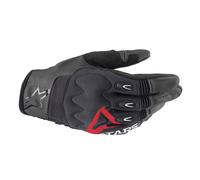 Alpinestars Techdura, guanti L male Grigio/Nero/Rosso