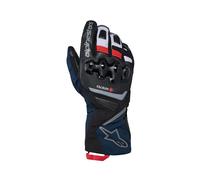 Alpinestars WT-8 GTX Guanti impermeabili da motocicletta, nero-blu, taglia 2XL per maschi