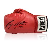 Guantone da boxe rosso firmato da Ricky Hatton