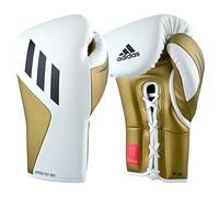 GUANTONI ADIDAS SPEED TILT 350 PRO TRAINING CON LACCI BIANCO-ORO 14 oz