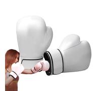 Guantoni da boxe, 283 g, attrezzatura da allenamento per kickboxing e esercizio, guanti da boxe a dita intere per di sabbia, per donne, adulti, ragazzi, giocatori professionisti, principianti