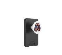 Guantoni da boxe bandiera americana vintage patriottica boxe PopSockets PopWallet per MagSafe
