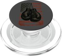 Guantoni da boxe con bandiera americana Boxer patri PopSockets PopGrip per MagSafe