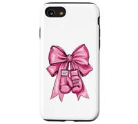 Guantoni da boxe con fiocco rosa per cancro al seno Custodia per iPhone SE (2020) / 7/8