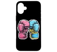 Guantoni da boxe Grafica pugile dilettante Custodia per iPhone 16 Plus