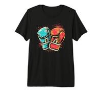 Guantoni da Boxe Grafica Pugile dilettante Maglietta Premium
