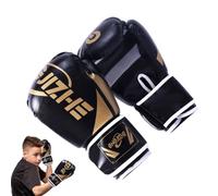 Guantoni da boxe,Guantoni da boxe giovanili per la Pelle PU | Attrezzatura da boxe kickboxing per palestra, casa, allenamento indoor