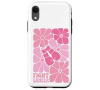 Guantoni da boxe ottobre con nastro rosa per combattere il cancro al seno Custodia per iPhone XR