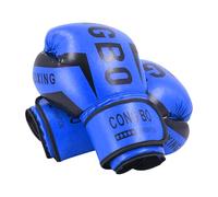Guantoni da boxe per bambini | Sparring Muay Thai, professore, borsa da professore, competizione kickboxing, pelle sintetica resistente, per uomini e donne | 6oz 8oz, rosso nero