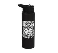 Guantoni da boxe sollevati su discipline Stainless Steel Insulated Water Bottle