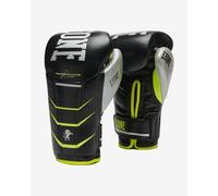 LEONE 1947, Guanti Boxe Revo Fluo 14 OZ, Nero