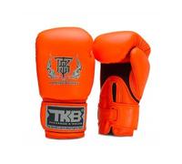 Guantoni Top King Double Lock Arancio Neon - in pelle - 10 oz