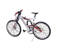 GUANYAN Kit di montaggio in metallo 3D per bicicletta, realistico, 23 cm, lega di zinco + gomma, 1 pezzo, dai 12 anni, intermedio, tablet, 23 pezzi, 1 set, 1 puzzle, 1 unità di imballaggio