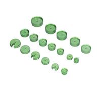 Guar il kit strumento stampa premium in lega di alluminio 18pcs metallo back biet set di pressioni più vicino per la riparazione di orologi gioiellieri professionisti e